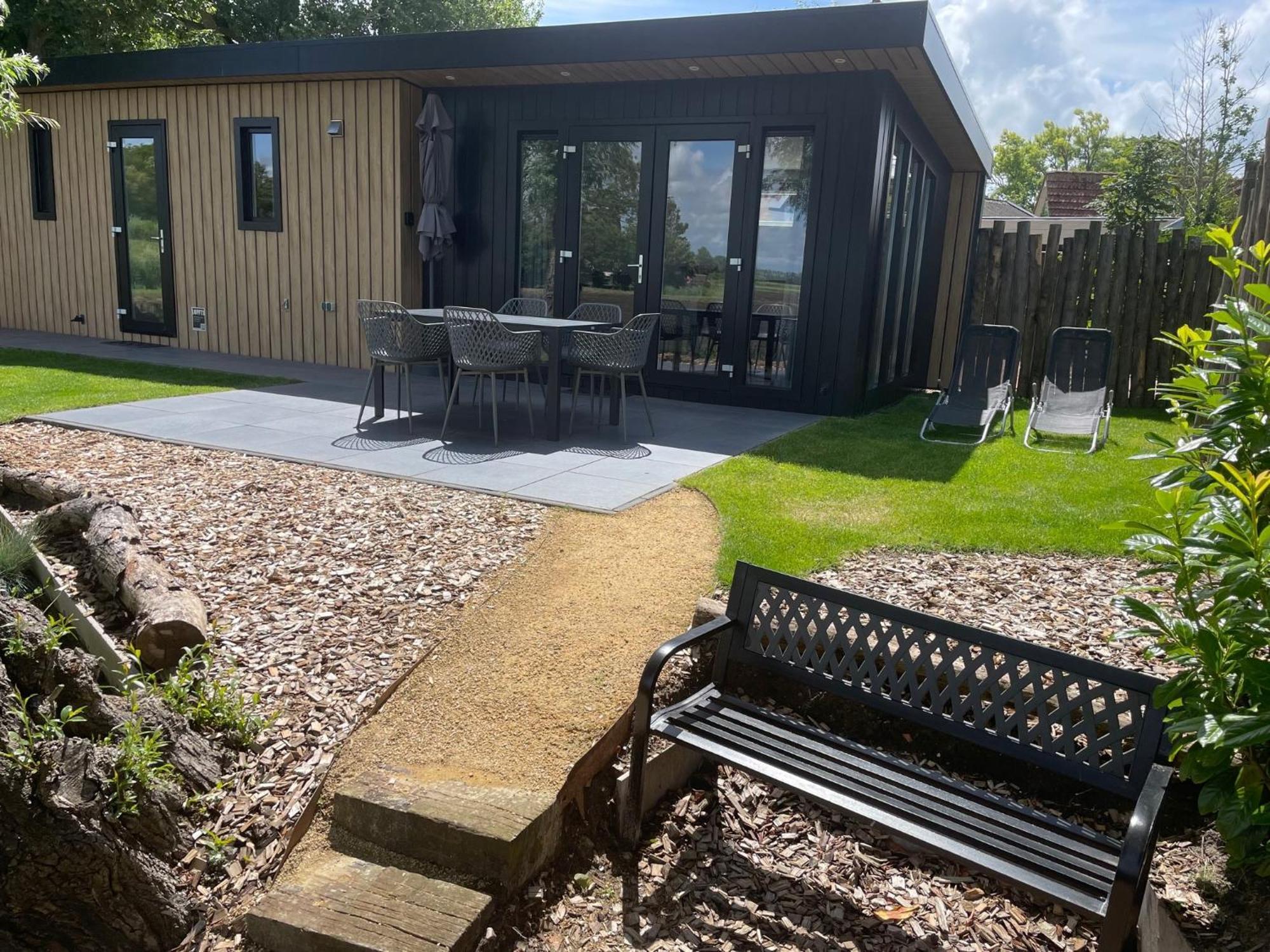 Vogelvrij, Vakantie Woning Met Landelijk Uitzicht En Geheel Omheinde Tuin Burgerbrug Bagian luar foto